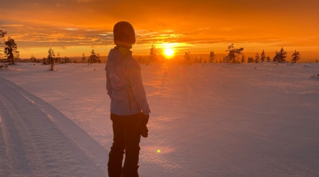 Wintersport in Scandinavian Mountains